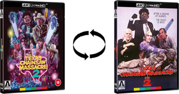 The Texas Chainsaw Massacre 2 4K  (1986)  (Blu-Ray)